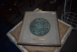 *Bronze Fretwork Dish Presented to The Fine Art Trade Guild