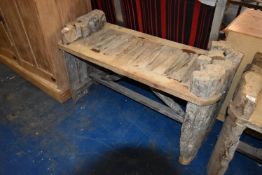 *Antique Moroccan Bench