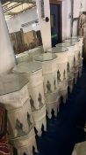 *Pair of Octagonal Moroccan Occasional Tables