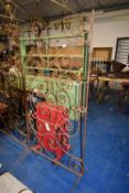 *Wrought Iron Room Divider 100x200cm