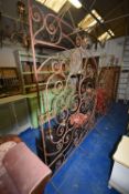 *Wrought Iron Room Divider 160x200cm