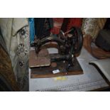 *Willcox 1888 SM Co. Hand Cranked Sewing Machine
