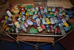 *Large Collection of Oriental and Other Tinplate Clockwork Toys