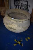 *Antique Terracotta Urn on Stand