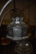*Moroccan Style Lantern with Frosted Glass