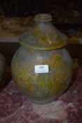 *Glazed Antique Terracotta Moroccan Storage Vessel