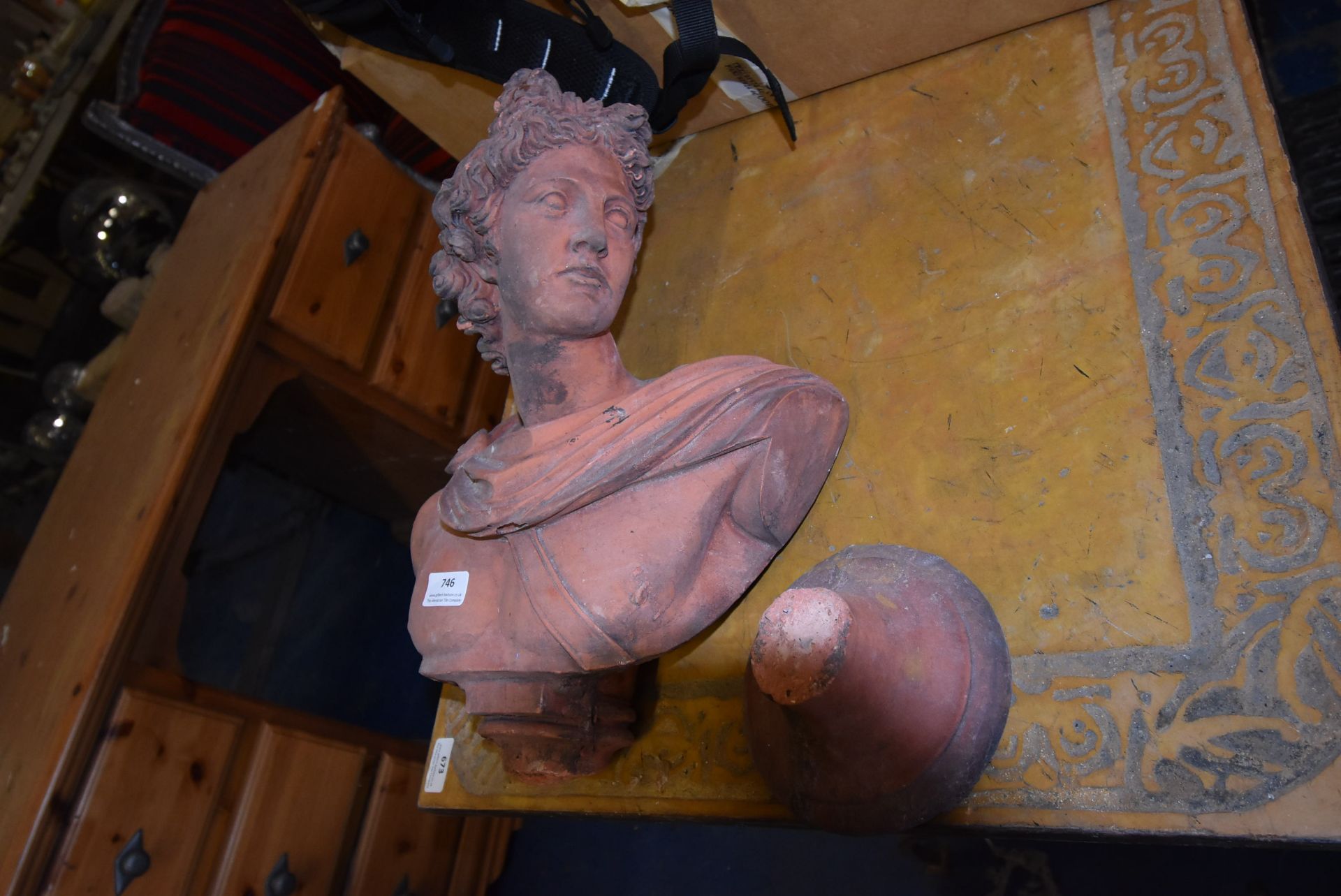 *Terracotta Bust of Apollo