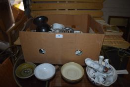 *Box of Oriental and Studio Pottery