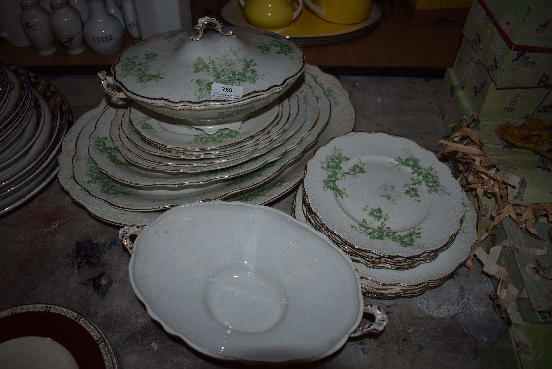 *The W. H. Grindley Part Dinner Service