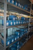 *Contents of a Section of Racking to Include Assorted Dayco Air Filters, Belt Drives, Water Pump,