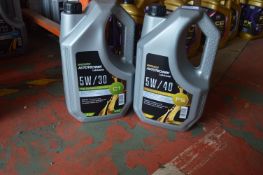 *2x 5L of Bremen Fully Synthetic Engine Oil (1x 5W/40 FS, 1x 5W/30 C1)