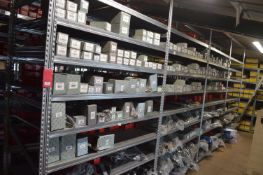 *Four Bays of Galvanised Shelving 70cm deep, 150cm wide Each Bay, 280cm tall (contents not included,