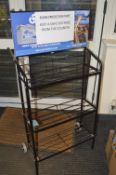 *3x Three Tier Mobile Display Stand 15”x2ft x 4ft tall