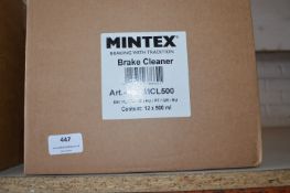 *12x 500ml of Mintex Brake Cleaner