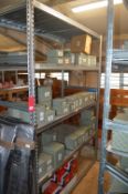 *Bay of Galvanised Shelving 70cm deep, 150cm wide, 215cm tall (contents not included, collection