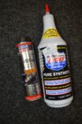 *946ml of Lucas Synthetic Oil Stabiliser, and 300ml of Liqui Molly Oil Additive