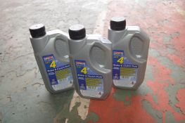 *3x 1L of Granville Dot 4 Brake & Clutch Fluid