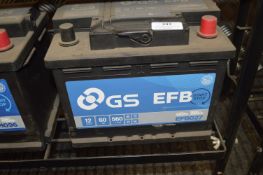 *GS EFB027 60ah 560a 12v Battery