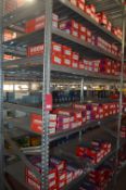 *Four Bays of Galvanised Shelving 70cm deep, 150cm wide Each Bay, 300cm tall (contents not included,