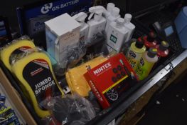 *Quantity of Various Cleaning & Detailing Products (tray not included)