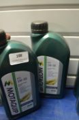 *2x 1L of Mota Quip Full Synthetic Engine Oil MQX 5Wx40