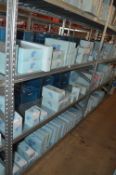 *Contents of a Section of Racking to Include Assorted Blueprint and Other Air Filters, Fuel Filters,