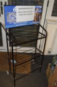 *2x Three Tier Mobile Display Stand 15”x2ft x 4ft tall