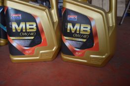 *2x 5L of Granville MB 0W/40 Fully Synthetic Motor Oil