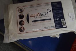 *4x Packs of 100 AutoGem Auto Clean Wipes