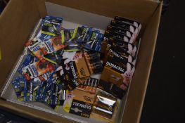 *Box of Assorted Duracell Batteries, and Assorted Car Key Batteries