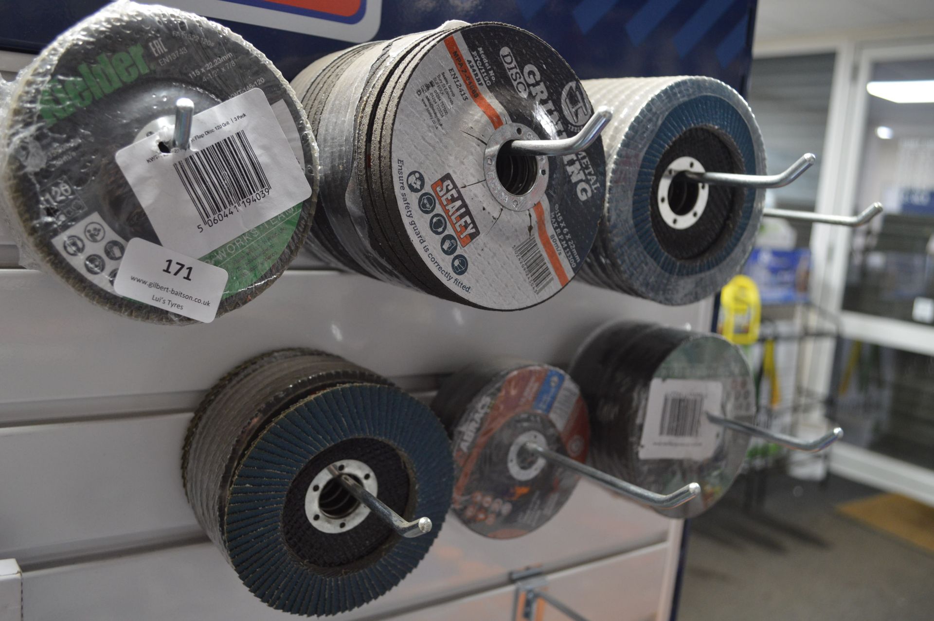 *Various Grinding Discs, Cutting Discs, and Grit Discs