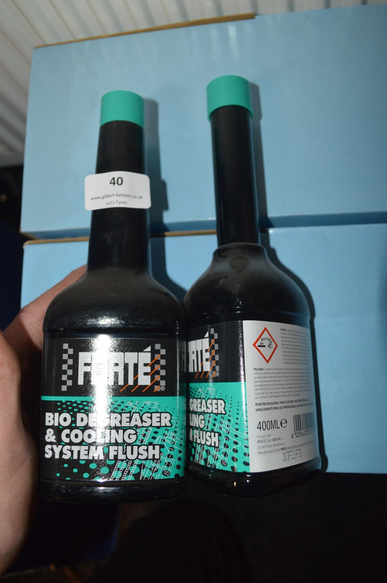 *2x 400ml of Forte Bio Degreaser & Coolant System Flush