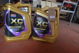 *2x 5L of Granville XC 0W/20 Fully Synthetic Motor Oil