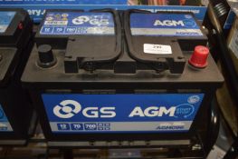 *GS AGM096 70ah 760a 12v Battery