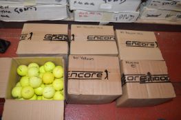 *Six Boxes of ~40 Assorted Yellow Golf Balls