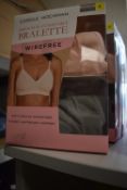 *2x Carole Hochman Smooth Comfort Bralette Size: S