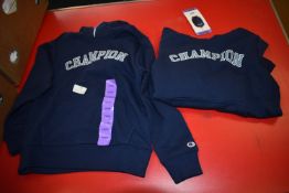 2x Champion Kid’s Hoodies Size: XS 5-6 years