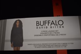 *12x Buffalo David Bitton Blue Striped T-Shirt Dresses Size: S