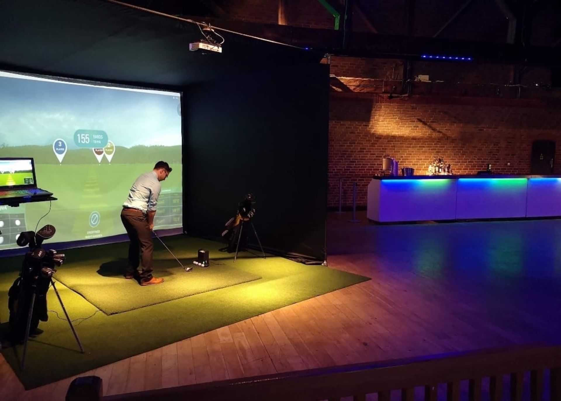 *Two Interactive Virtual Golf Drivers