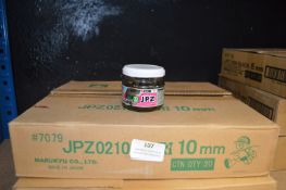 20 Jars of JPZ 10mm Nori Seaweed Bait Pellets