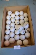 *~30 Sprixon Refinished Golf Balls
