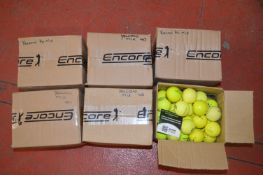*Six Boxes of ~40 Assorted Yellow Golf Boxes