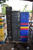 *Pallet Containing a Quantity of Plastic Trays
