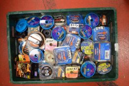 Tray Lot of Assorted Fishing Line