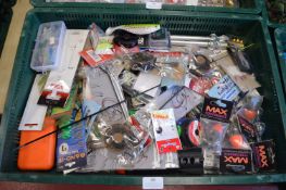 Tray Lot of Assorted Tackle, Bait Droppers, Feeders, etc.