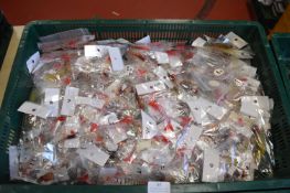 Tray Lot of Assorted Shrimp Lures etc.