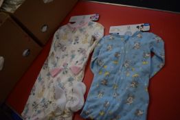 2x Mickey Mouse Disney baby Sleeper Pack Size: 12M boy’s and 4M Girl’s