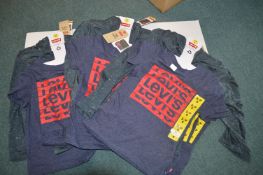 Eight Levi's Kids 2pc T-Shirt and Hoodie Sets Size