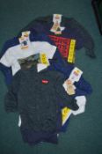 Six Levi's Boy's 2pc T-Shirt & Hoodie Sets Size: S