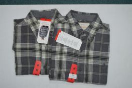 *Two Weatherproof Vintage Plaid Shirts Size: M